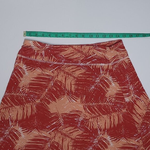 Dry Climate Regulating Renee Skirt Tropical Orange Print Size Sm - Picture 4 of 8
